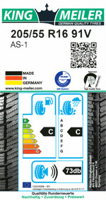 AS-1 205/55 R16 91V