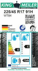 WT81 225/45 R17 91H