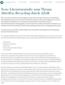 [Translate to English:] king-meiler runderneuerung azur studie recycling nachhaltigkeit