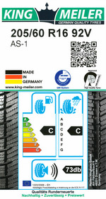 AS-1 205/60 R16 92V