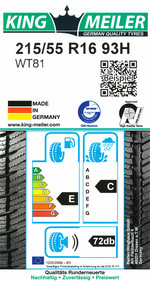 WT 81 215/55 R16 93H