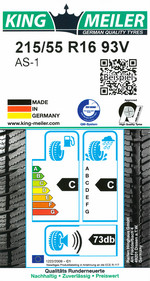 AS-1 215/55 R16 93V