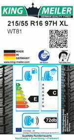 WT81 215/55 R16 97H XL