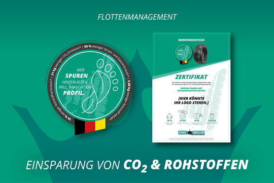 runderneuerte reifen qualität king-meiler co2-einsparung co2-emission